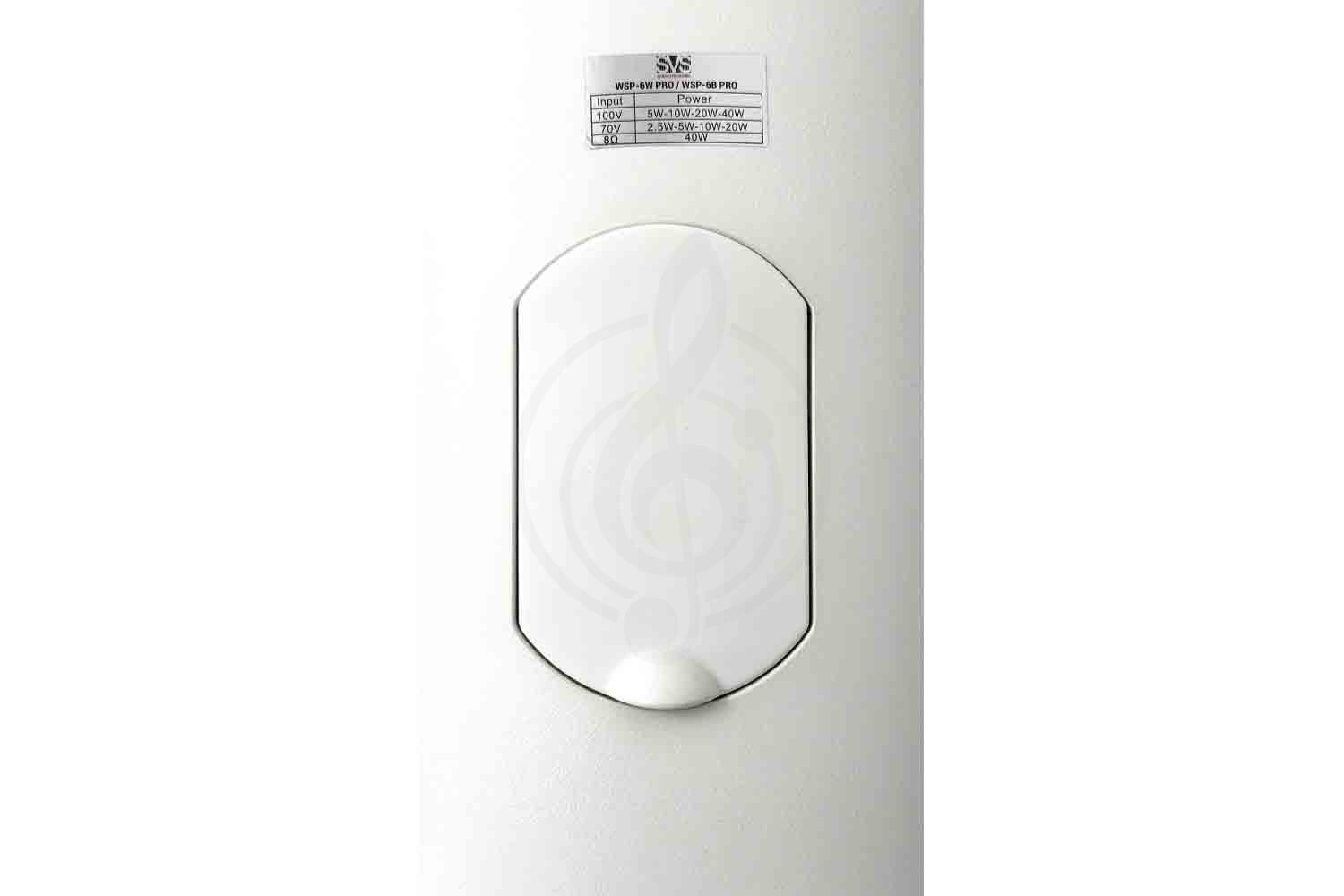 Громкоговоритель настенный SVS Audiotechnik WSP-6W PRO - Трансляционная акустическая система, SVS Audiotechnik WSP-6W PRO в магазине Доминанта мьюзик - фото 2
