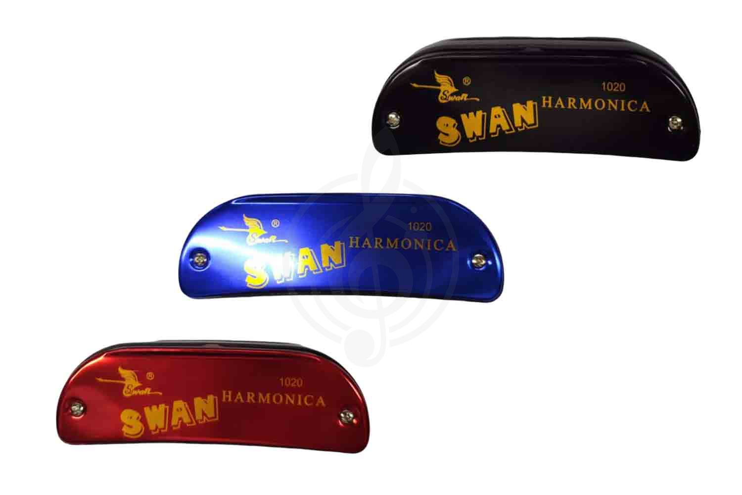 Диатоническая губная гармошка Swan SW1020-16 - Губная гармошка, Swan SW1020-16 в магазине DominantaMusic - фото 2
