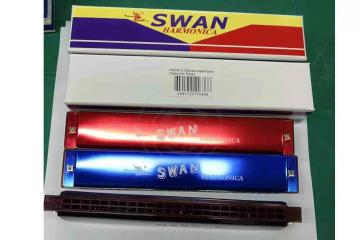 Диатоническая губная гармошка Swan SW24-2 - Губная гармошка тремоло, Swan SW24-2 в магазине DominantaMusic - фото 2