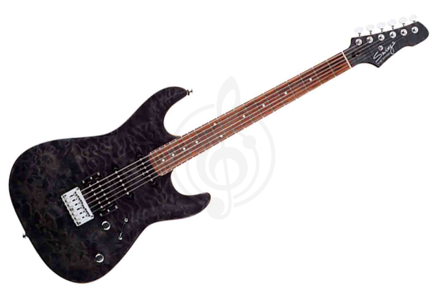 Электрогитара Stratocaster Swing P-2S-BK - Электрогитара, Swing P-2S-BK в магазине DominantaMusic - фото 1
