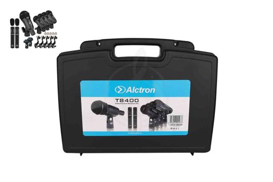 Инструментальный микрофон T8400 Комплект микрофонов для ударных, Alctron, Alctron T8400 в магазине DominantaMusic - фото 2