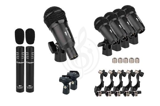 Инструментальный микрофон T8400 Комплект микрофонов для ударных, Alctron, Alctron T8400 в магазине DominantaMusic - фото 1