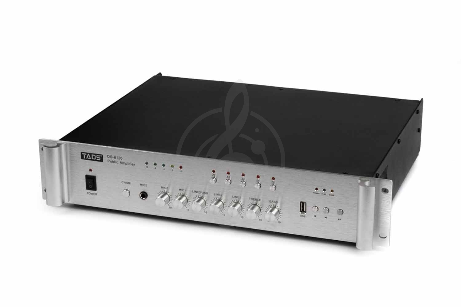 Трансляционный усилитель мощности TADS DS-6120 - Усилитель мощности трансляционный, 120 Вт, TADS DS-6120 в магазине DominantaMusic - фото 1