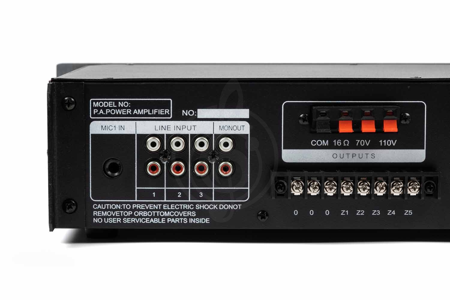 Трансляционный усилитель мощности TADS DS-6120 - Усилитель мощности трансляционный, 120 Вт, TADS DS-6120 в магазине DominantaMusic - фото 3