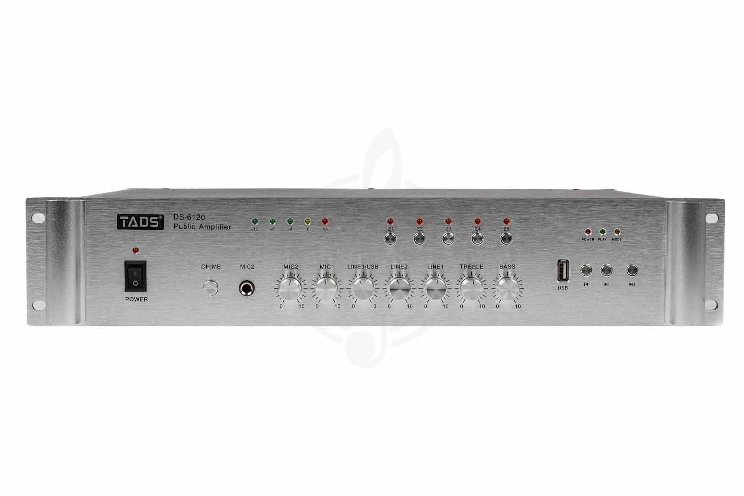 Трансляционный усилитель мощности TADS DS-6120 - Усилитель мощности трансляционный, 120 Вт, TADS DS-6120 в магазине DominantaMusic - фото 5