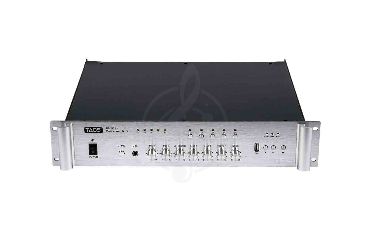 Трансляционный усилитель мощности TADS DS-6180 Усилитель мощности трансляционный, 180Вт , TADS DS-6180 в магазине DominantaMusic - фото 4