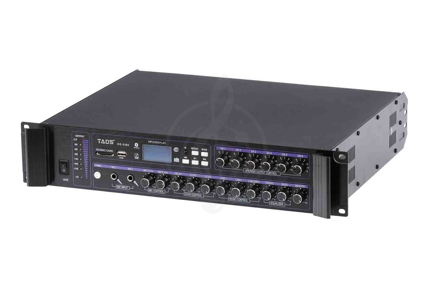 Радиоузел TADS DS-9180 - Усилитель мощности трансляционный, TADS DS-9180 в магазине DominantaMusic - фото 4