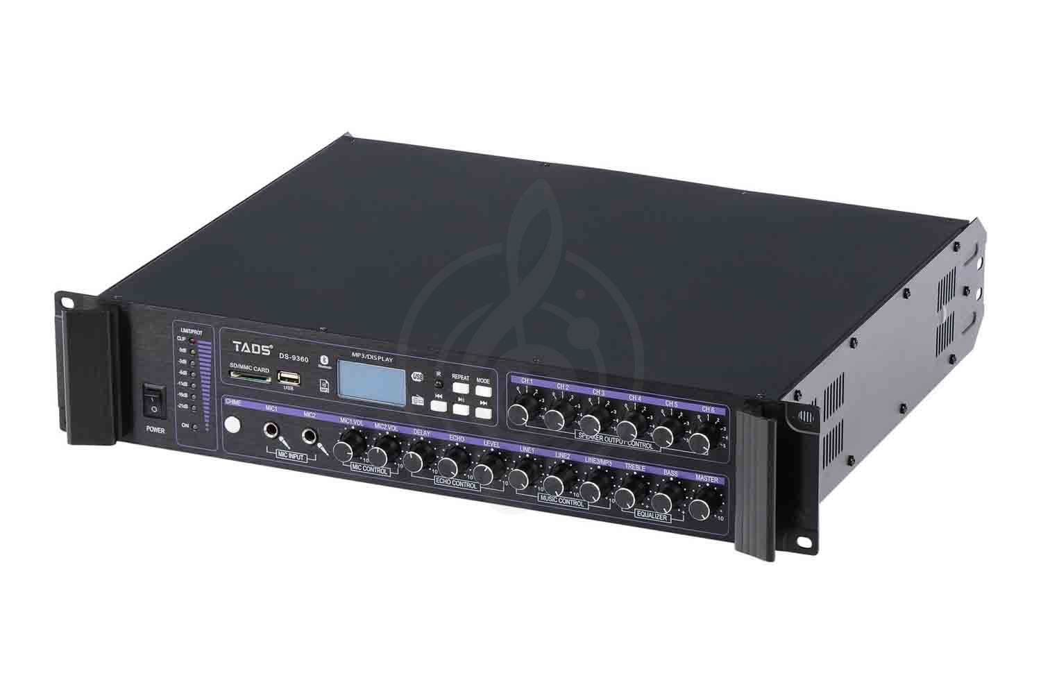 TADS DS-9360 - Усилитель мощности трансляционный, 360Вт - фото 4 Трансляционный усилитель мощности TADS DS-9360 - Усилитель мощности трансляционный, 360Вт, DS-9360 в магазине DominantaMusic - фото 4