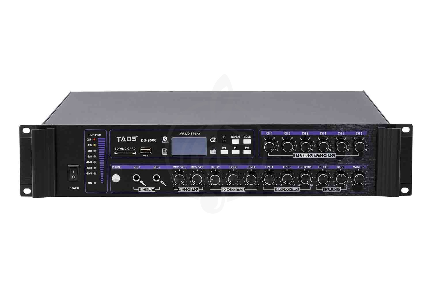Трансляционный усилитель мощности TADS DS-9500 - Усилитель мощности трансляционный, TADS DS-9500 в магазине Доминанта мьюзик - фото 4