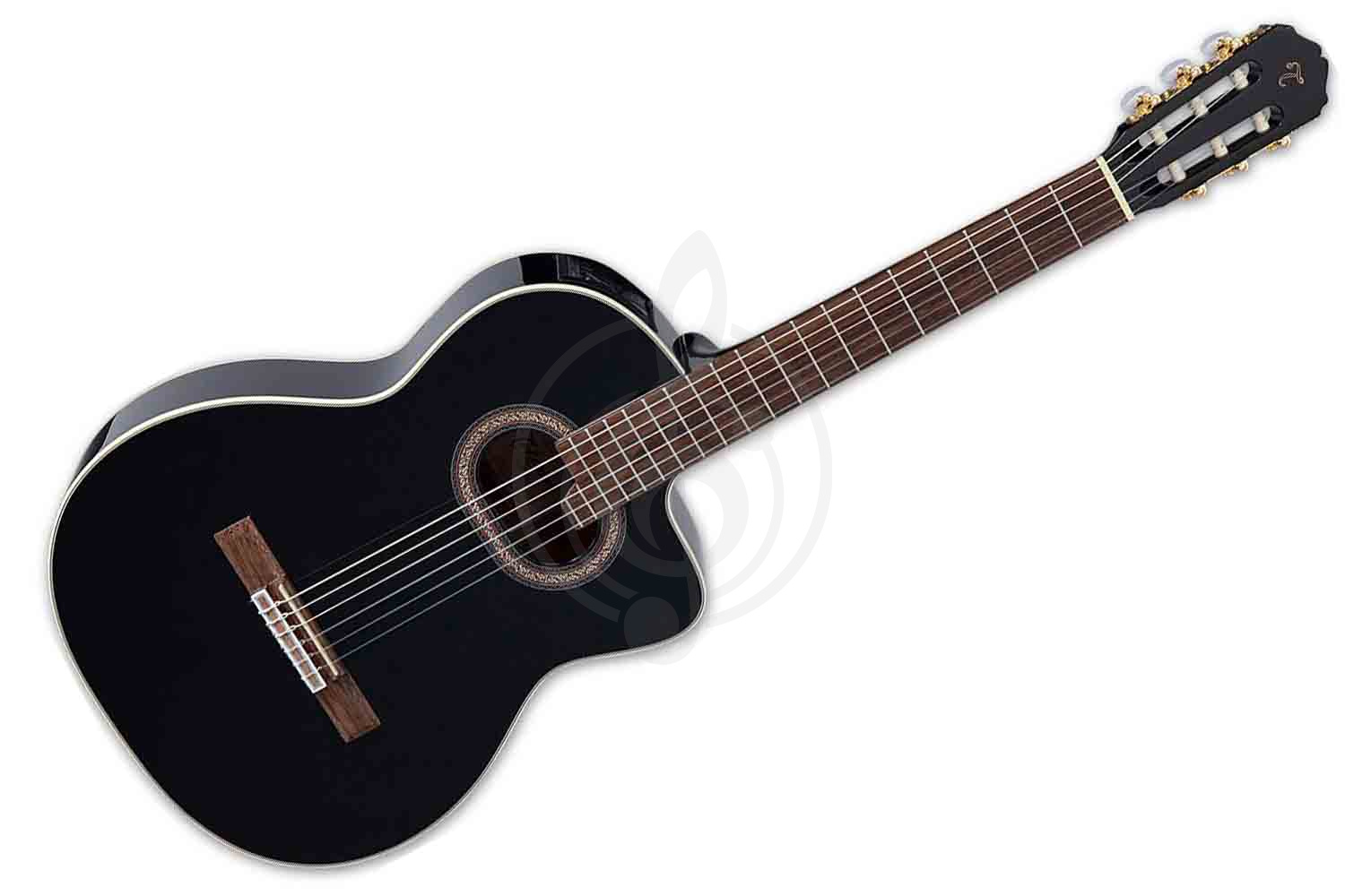 Электроакустическая гитара Классические гитары 4/4 TAKAMINE Takamine GC6CE BLK - Классическая электроакустическая гитара GC6CE BLK - фото 1