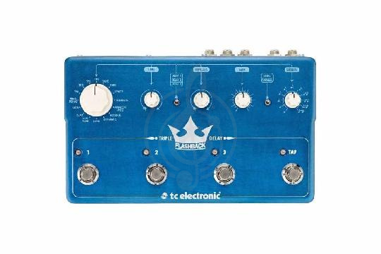 Педаль для электрогитар TC ELECTRONIC FLASHBACK TRIPLE DELAY - Педаль эффектов, TC ELECTRONIC FLASHBACK TRIPLE DELAY в магазине Доминанта мьюзик - фото 1