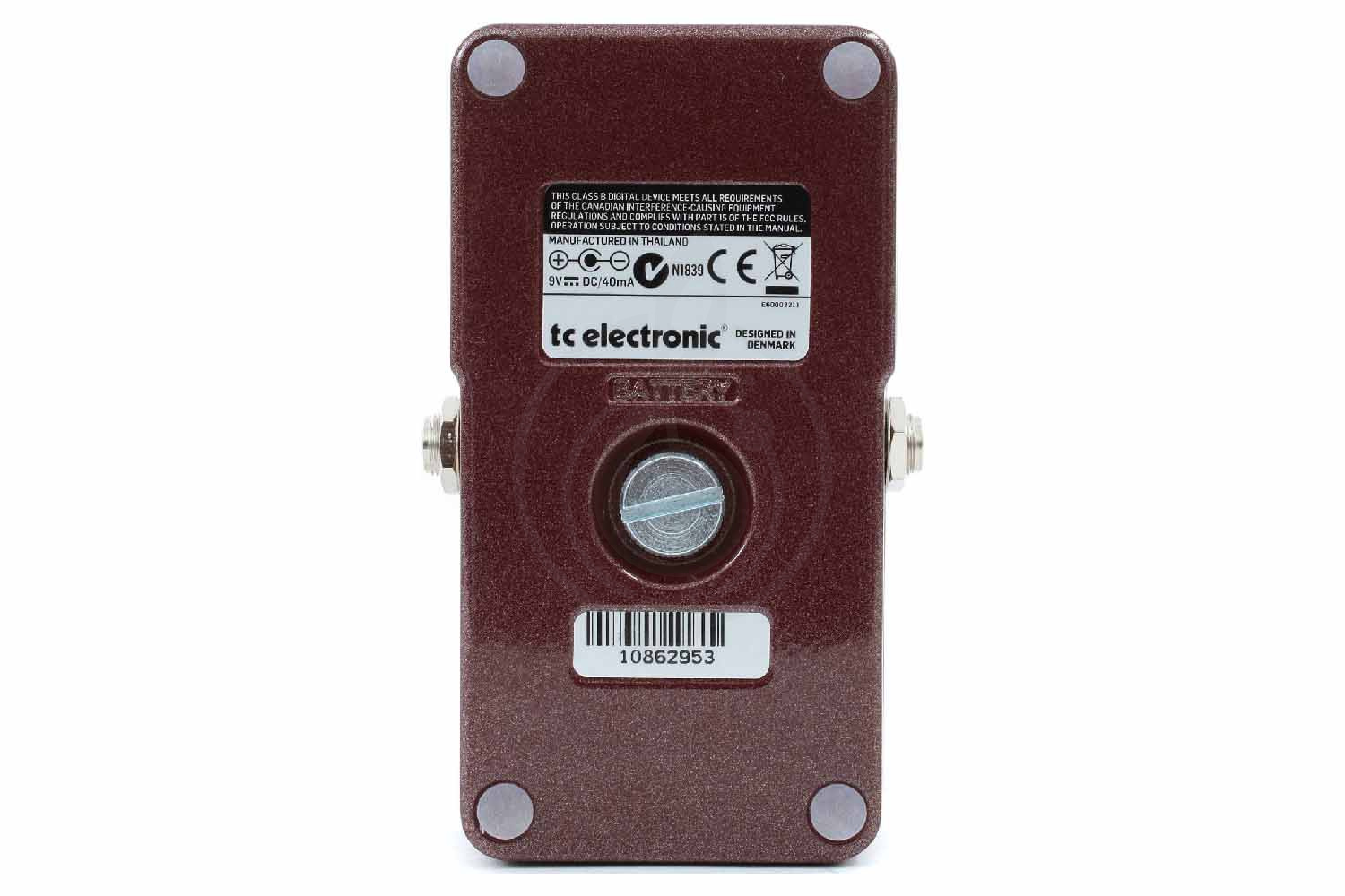 Педаль для электрогитар TC ELECTRONIC MojoMojo Overdrive - Педаль эффектов, TC ELECTRONIC  MojoMojo Overdrive в магазине Доминанта мьюзик - фото 4