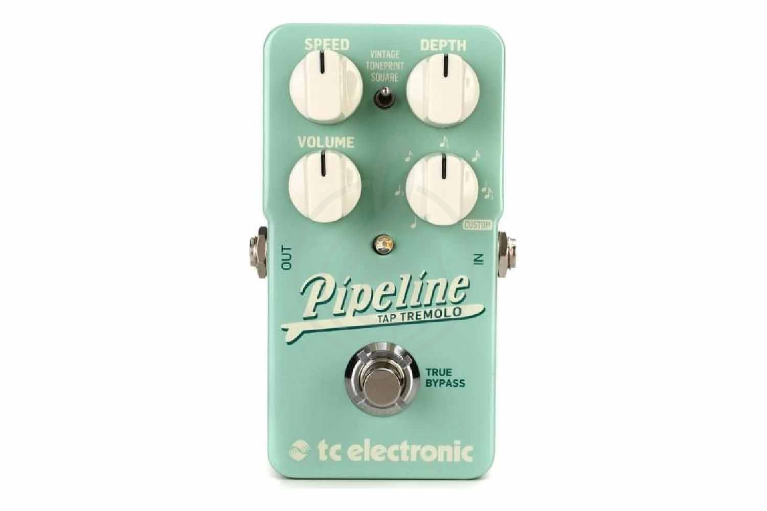 Педаль для электрогитар TC ELECTRONIC Pipeline Tremolo - Педаль эффектов, TC ELECTRONIC Pipeline Tremolo в магазине Доминанта мьюзик - фото 1