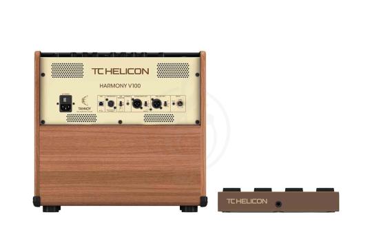 Комбоусилитель для акустической гитары TC HELICON HARMONY V100 - 2-х канальный комбоусилитель для акустической гитары, TC Helicon HARMONY V100 в магазине DominantaMusic - фото 3