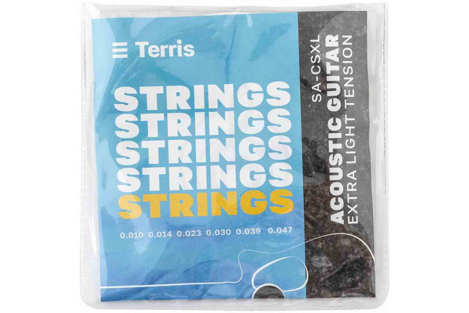 Струны для акустической гитары TERRIS SA-CSXL - Струны для акустической гитары, Terris SA-CSXL в магазине DominantaMusic - фото 3