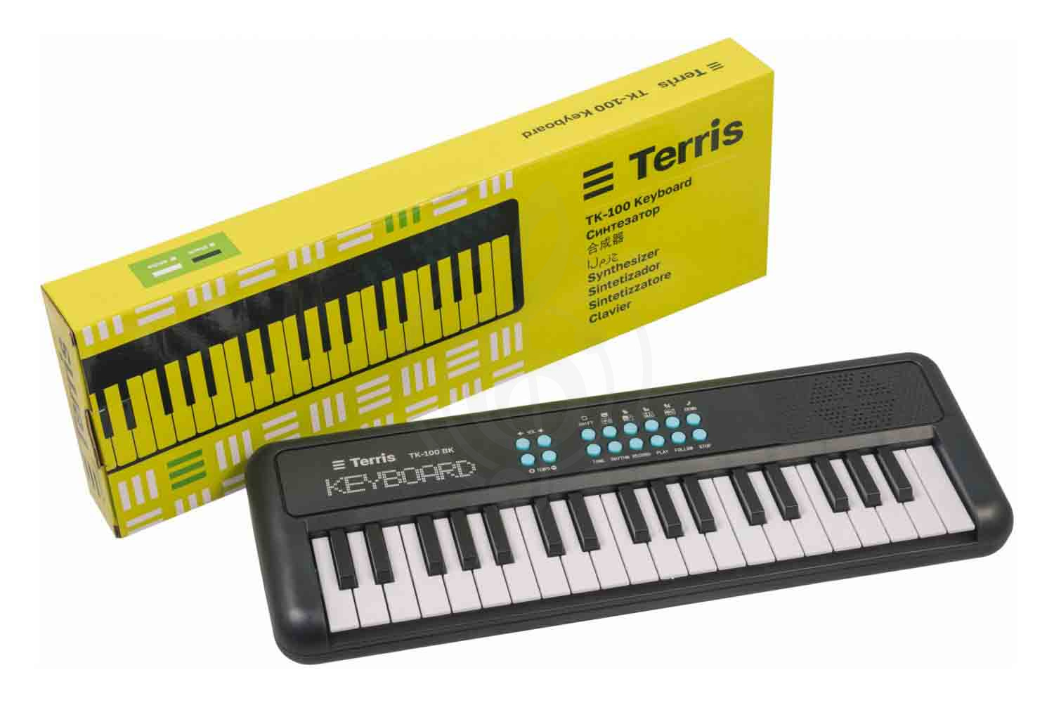 Детский синтезатор TERRIS TK-100 BK - Детский синтезатор, Terris TK-100 BK в магазине DominantaMusic - фото 2