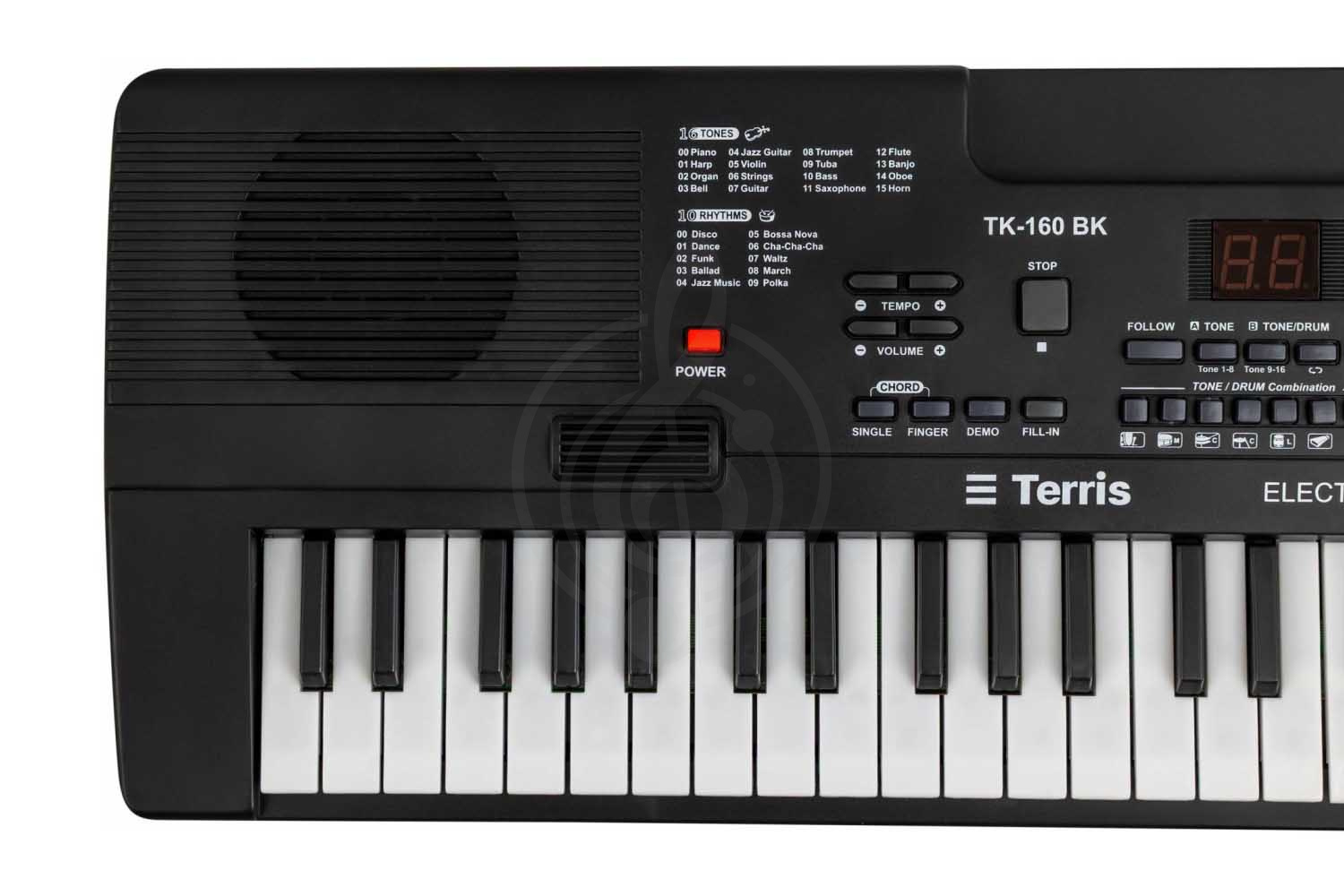 Детский синтезатор TERRIS TK-160 BK - Синтезатор,  TK-160 BK в магазине DominantaMusic - фото 7