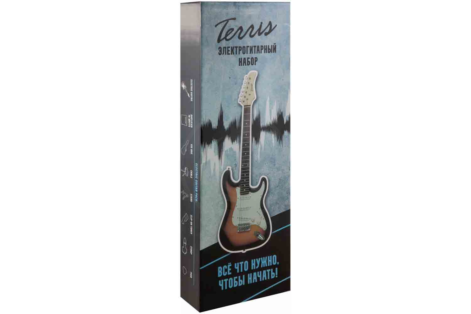 Комплект электрогитары TERRIS TPACK-1 BK - Комплект электрогитары, Terris TPACK-1 BK в магазине DominantaMusic - фото 6