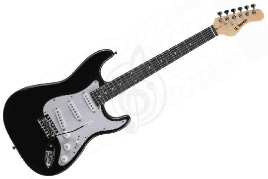 Электрогитара Stratocaster Terris TST-045 BK - Электрогитара, Terris TST-045 BK в магазине DominantaMusic - фото 1