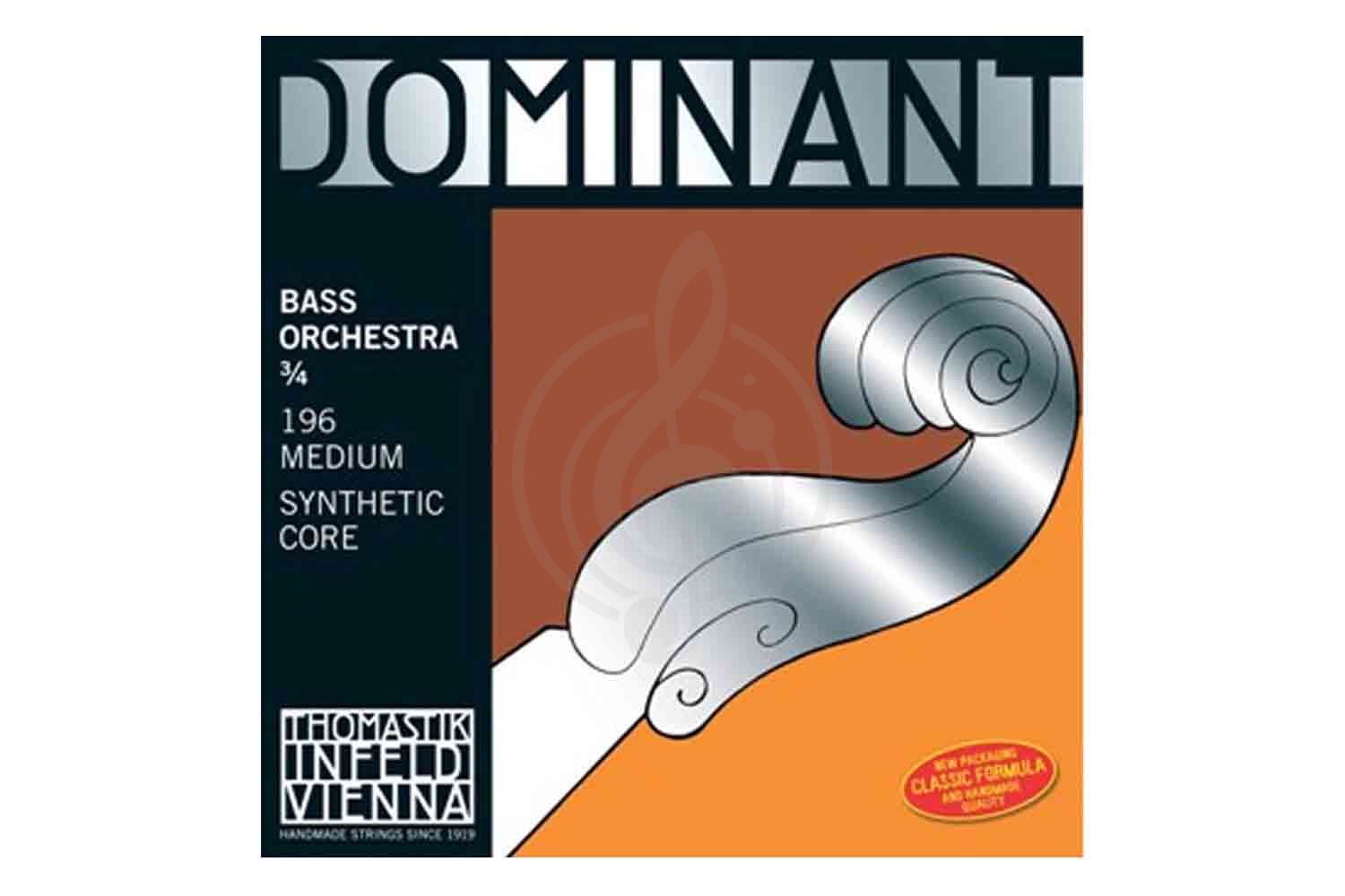 Струны для контрабаса Thomastik 196 Dominant Orchestra - Комплект струн для контрабаса размером 3/4, Thomastik 196 в магазине DominantaMusic - фото 1