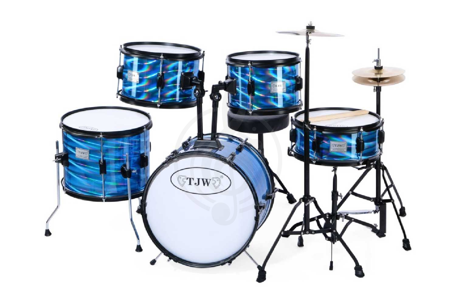 Ударная установка TJW HE165-P2-LB - Барабанная установка,  HE165-P2-LB в магазине DominantaMusic - фото 1