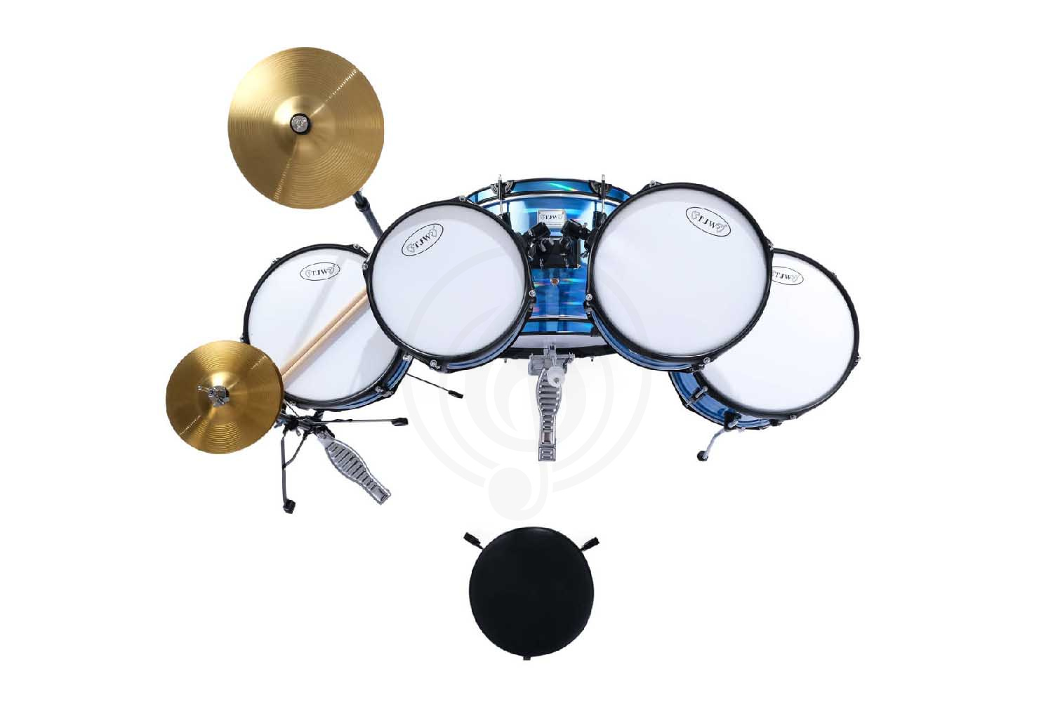 Ударная установка TJW HE165-P2-LB - Барабанная установка,  HE165-P2-LB в магазине DominantaMusic - фото 2