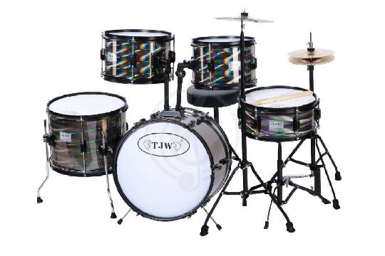 Ударная установка TJW HE165-P2-LS - Барабанная установка,  HE165-P2-LS в магазине DominantaMusic - фото 1