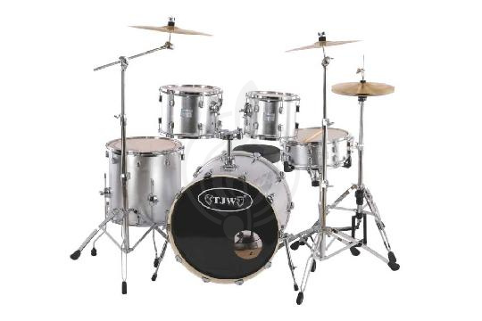 Ударная установка TJW JW225-E1-SL - Барабанная установка, TJW JW225-E1-SL в магазине DominantaMusic - фото 1