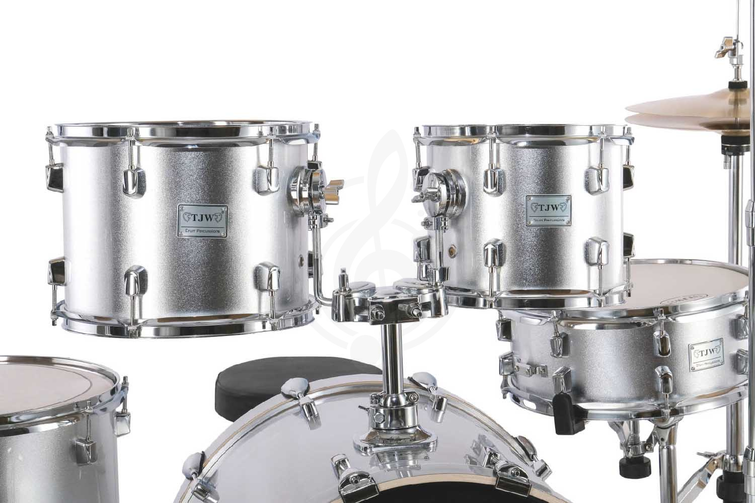 Ударная установка TJW JW225-E1-SL - Барабанная установка, TJW JW225-E1-SL в магазине DominantaMusic - фото 11