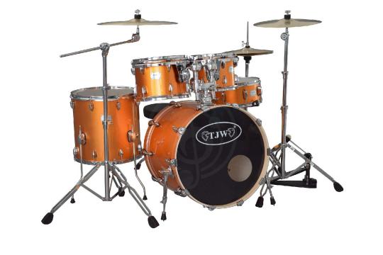 Ударная установка TJW JW225-E2-MYL - Барабанная установка, золотистая, TJW JW225-E2-MYL в магазине DominantaMusic - фото 5
