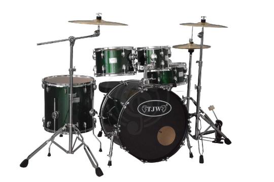 Ударная установка TJW JW225-E5-GR - Барабанная установка,  JW225-E5-GR в магазине DominantaMusic - фото 