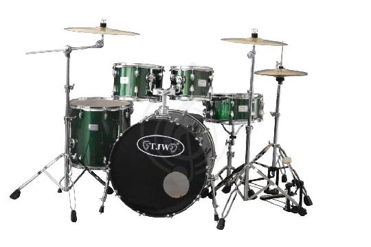 Ударная установка TJW JW225-E5-GR - Барабанная установка,  JW225-E5-GR в магазине DominantaMusic - фото