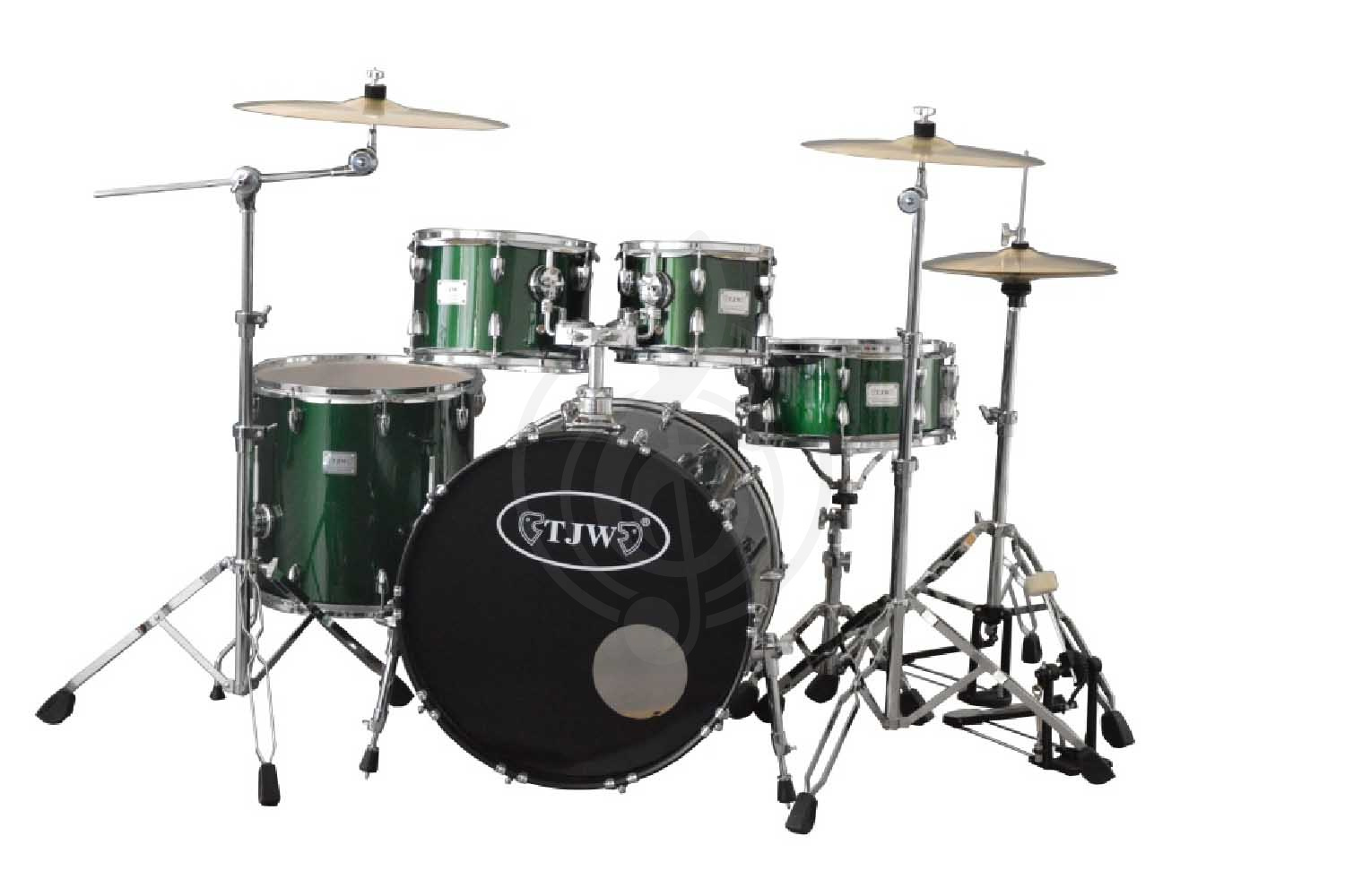 Ударная установка TJW JW225-E5-GR - Барабанная установка, TJW JW225-E5-GR в магазине DominantaMusic - фото 1