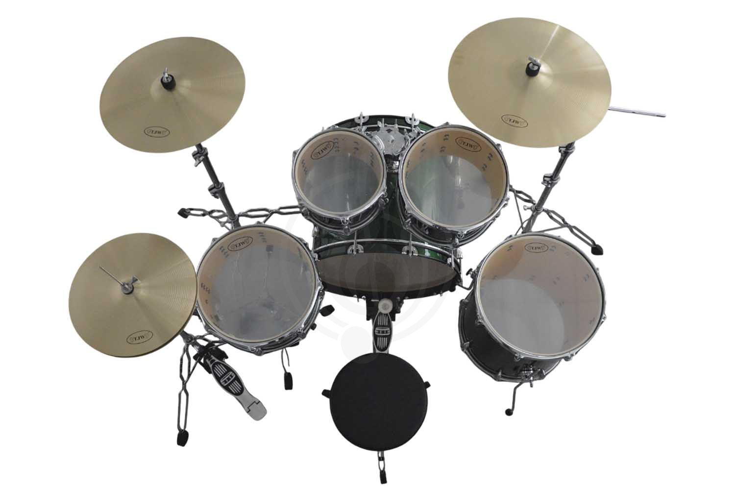 Ударная установка TJW JW225-E5-GR - Барабанная установка, TJW JW225-E5-GR в магазине DominantaMusic - фото 7