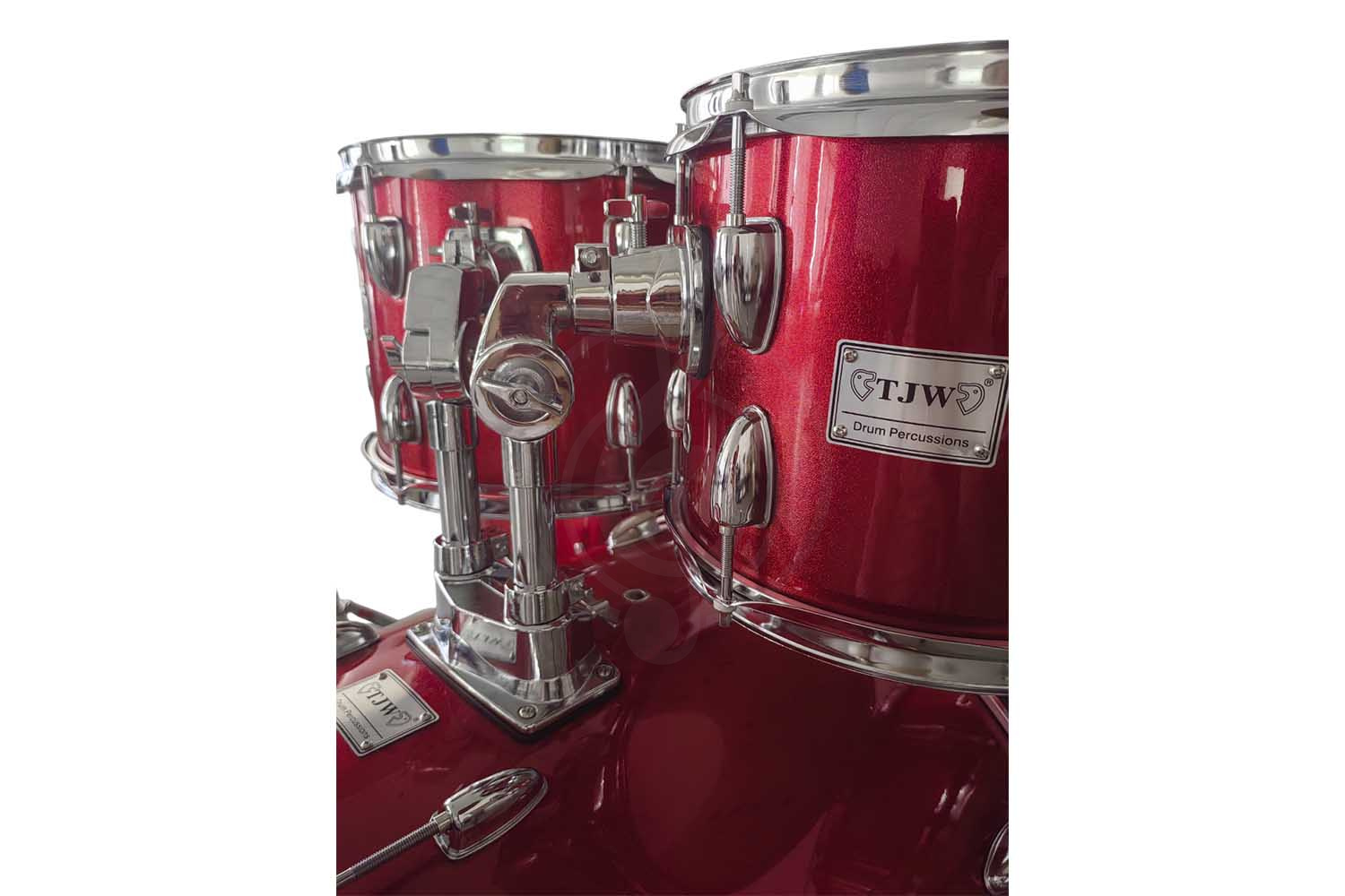 Ударная установка TJW JW225-E6-MRD - Барабанная установка, TJW JW225-E6-MRD в магазине DominantaMusic - фото 12