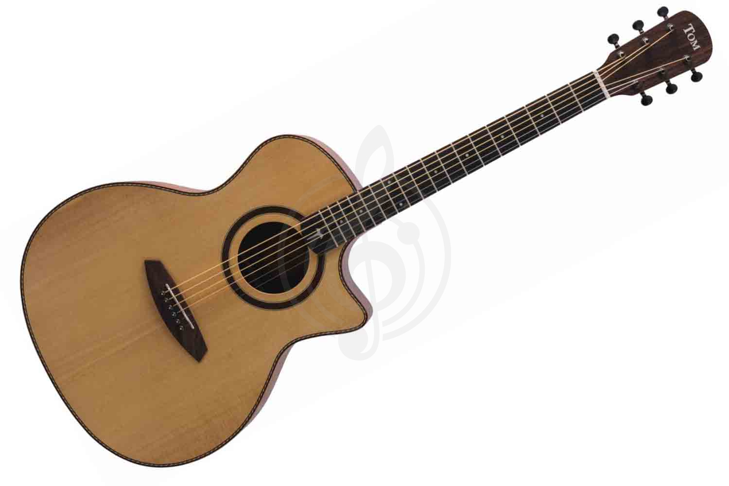 Электроакустическая гитара TOM GA-T1ME - Электроакустическая гитара, TOM GA-T1ME в магазине DominantaMusic - фото 1