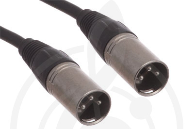 XLR-XLR микрофонный кабель XLR-XLR микрофонный кабель True magic True magic TLC 1.5M/BK - кабель микрофонный XLR - XLR, 1.5м TLC1.5 - фото 1