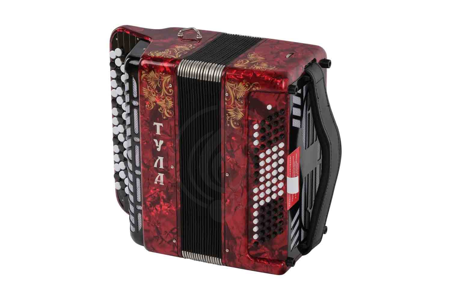 Баян Тульская гармонь BN-41-RD - Баян ученический двухголосный "Тула" 46х80-II, красный, Тульская Гармонь (БН-41) BN-41-RD в магазине Доминанта мьюзик - фото 3