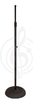 Стойка студийная Стойки студийные Ultimate Ultimate JS-MCRB100 стойка микрофонная прямая с круглым основанием 84-154см, черная JS-MCRB100 - фото 1
