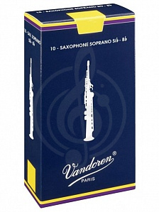 Изображение Vandoren SR2035 - Трости для саксофона Сопрано Традиционные №3,5