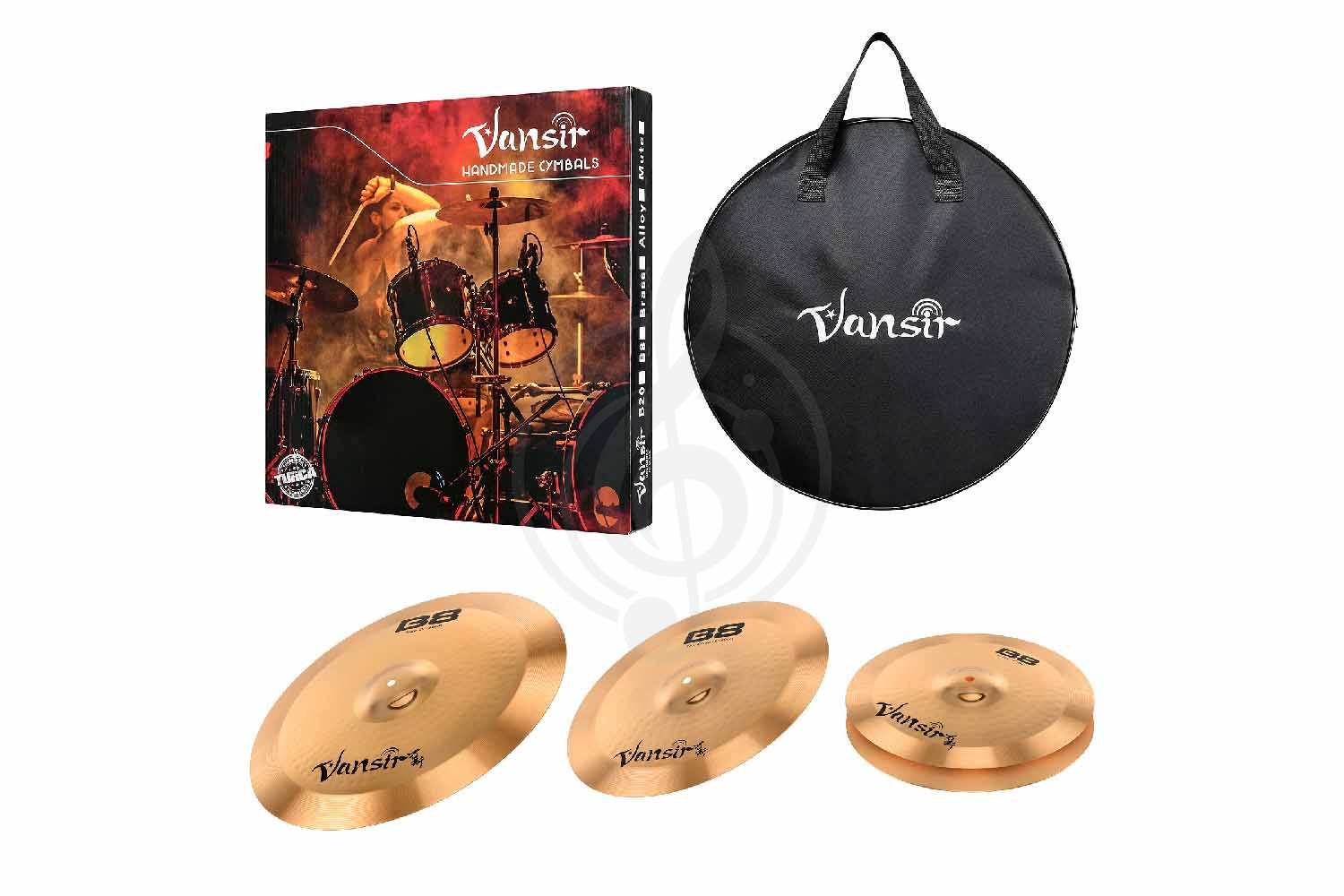 Комплект тарелок Vansir B8-BP SET - Комплект тарелок, Vansir B8-BP SET в магазине DominantaMusic - фото 1