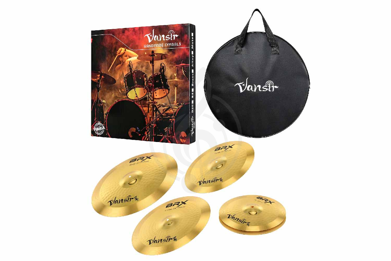 Комплект тарелок Vansir BRX-BP SET - Комплект тарелок, Vansir BRX-BP SET в магазине DominantaMusic - фото 1