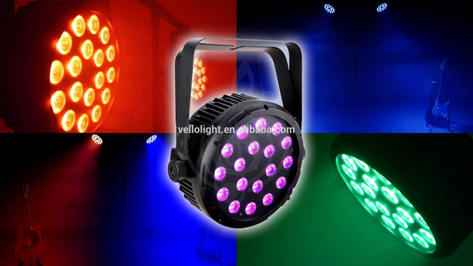 Заливной светильник (LED wash) Заливные светильники (LED wash) Vello VELLO LED Elf colorpar-18(4in1) LED Elf colorpar-18(4in1) - фото 1