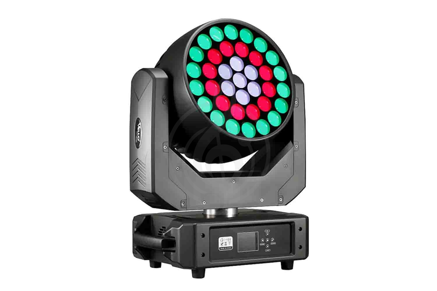 Заливной светильник (LED wash) VELLO Led XP800 - Светодиодный вращающийся прожектор, Vello XP800 в магазине DominantaMusic - фото 1