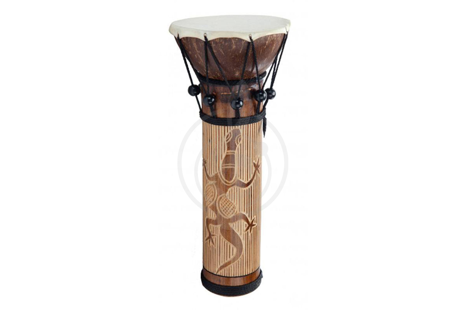 Этническая перкуссия Этническая перкуссия VESTON VESTON FBDS-14 - бамбуковый барабан, размер: 14см х 50см FBDS-14 - фото 1