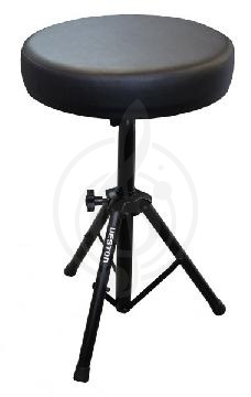 Изображение VESTON KB001 стульчик для музыканта круглый, цвет черный