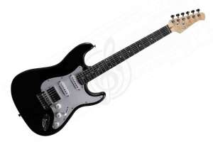 Изображение Электрогитара Stratocaster VESTON ST-HSS BK