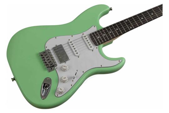 VESTON ST-HSS SFG - Электрогитара - фото 8 Электрогитара Stratocaster VESTON ST-HSS SFG - Электрогитара, ST-HSS SFG в магазине DominantaMusic - фото 8