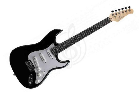 Электрогитара Stratocaster VESTON ST-SSS BK - Электрогитара, VESTON ST-SSS BK в магазине DominantaMusic - фото 1