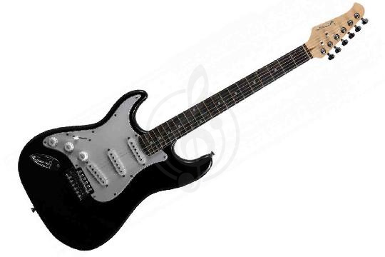 Электрогитара Stratocaster VESTON ST-SSS BK LH - Электрогитара, VESTON ST-SSS BK LH в магазине DominantaMusic - фото 1